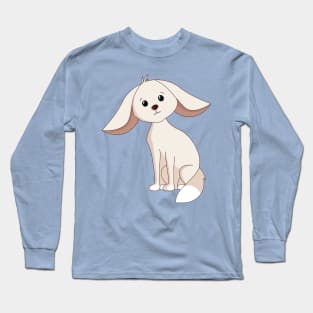 Sad Adorable Little Fennec Fox Cute AnimalPet Foxes Sweet Long Sleeve T-Shirt